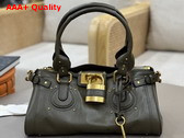 Chloe Paddington Bag in Winter Ivy Grained Leather Replica