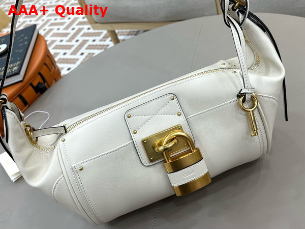 Chloe Paddington Crossbody Bag in Cloudy Cream Grained Leather Replica