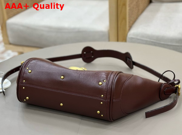 Chloe Paddington Crossbody Bag in Crafty Brown Grained Leather Replica