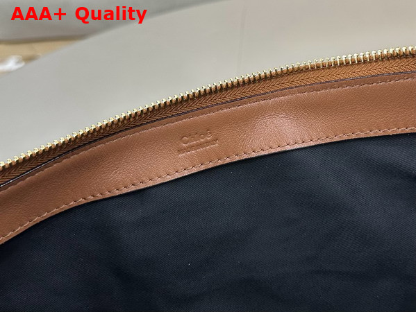 Chloe Paddington Crossbody Bag in Mustang Brown Grained Leather Replica