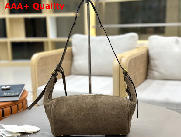Chloe Paddington Crossbody Bag in Suede Leather Deep Khaki Replica