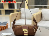 Chloe Paddington Crossbody Bag in Suede Leather Vintage Brown Replica