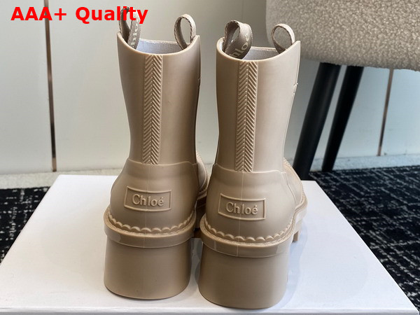 Chloe Raina Rain Boot in Beige Rosa Replica