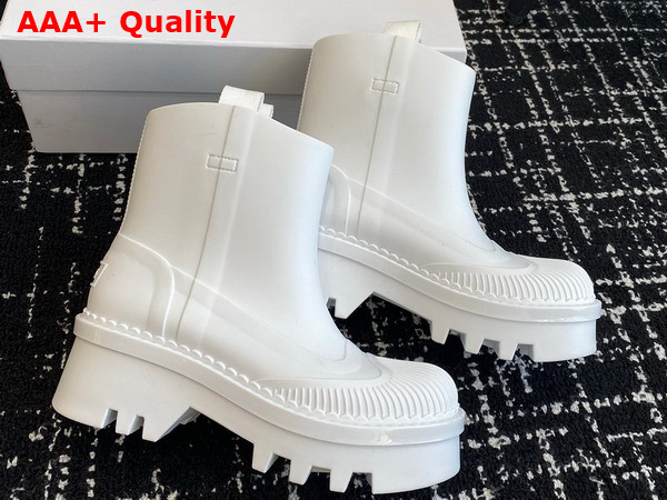 Chloe Raina Rain Boot in White Replica