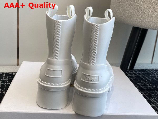 Chloe Raina Rain Boot in White Replica
