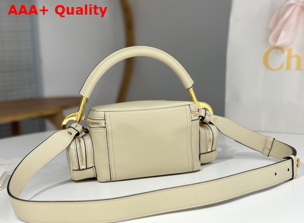 Chloe Small Camera Bag in Sweet Beige Shiny Leather Replica