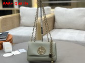 Chloe Small Chloe Heritage Shoulder Bag in Aloe Green Grained Leather Replica