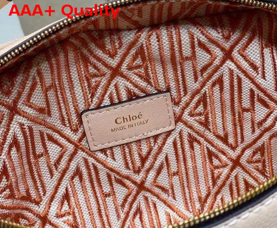 Chloe Small Daria Bag in Sweet Beige Smooth and Shiny Calfskin Replica