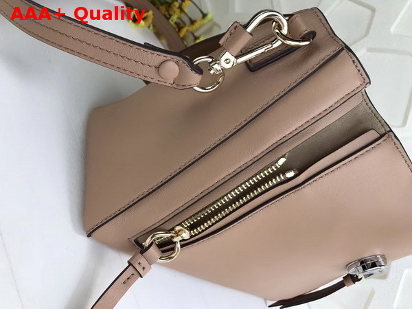 Chloe Small Faye Day Bag in Motty Grey Smooth and Suede Calfskin Replica