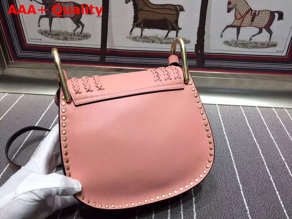 Chloe Small Hudson Bag in Pink Smooth Calfskin Replica