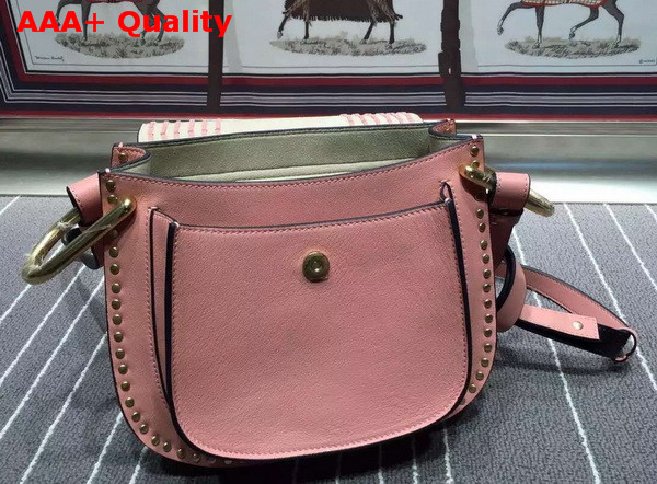 Chloe Small Hudson Bag in Pink Smooth Calfskin Replica