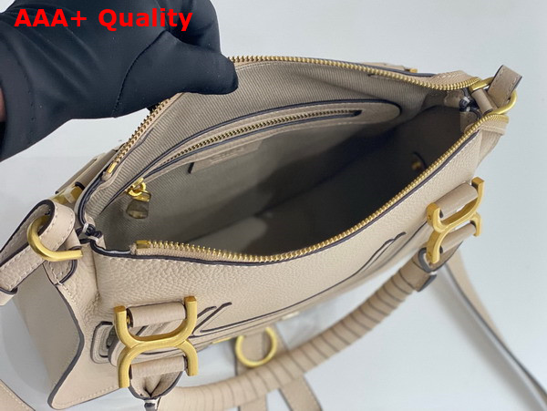 Chloe Small Marcie Bag in Beige Grained Leather Replica