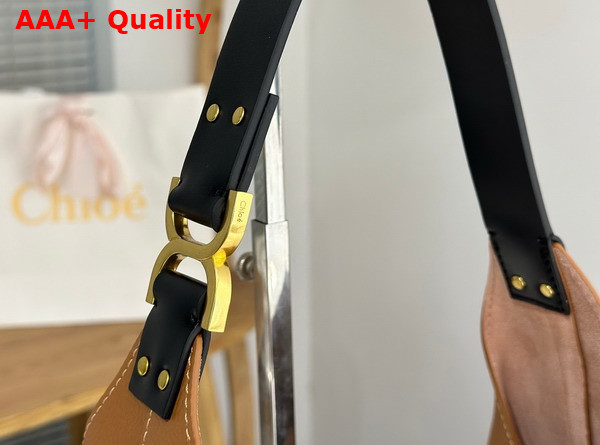 Chloe Small Marcie Hobo Bag in Grained Leather Tan Replica