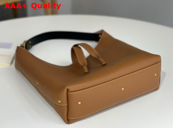 Chloe Small Marcie Hobo Bag in Grained Leather Tan Replica