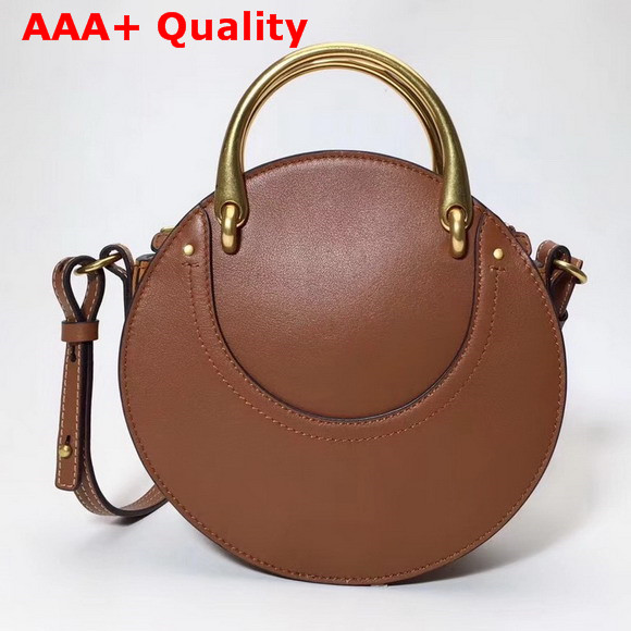Chloe Small Pixie Bag Suede and Smooth Calfskin Tan Replica