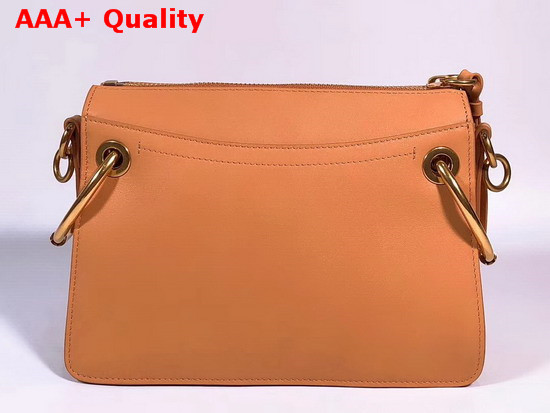 Chloe Small Roy Bag in Blush Pink Smooth and Suede Calfskin Replica
