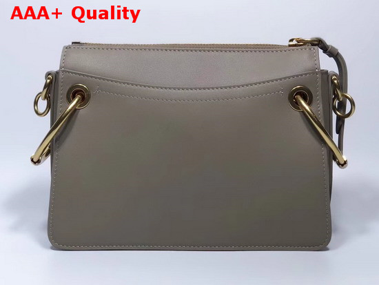 Chloe Small Roy Bag in Motty Grey Smooth and Suede Calfskin Replica