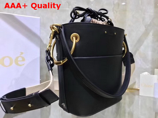 Chloe Small Roy Bucket Bag in Black Replica