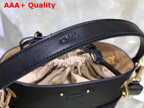 Chloe Small Roy Bucket Bag in Black Replica