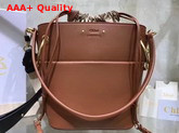 Chloe Small Roy Bucket Bag in Brown Replica