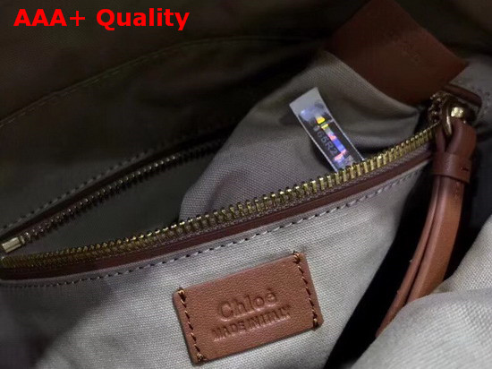 Chloe Small Roy Bucket Bag in Brown Replica