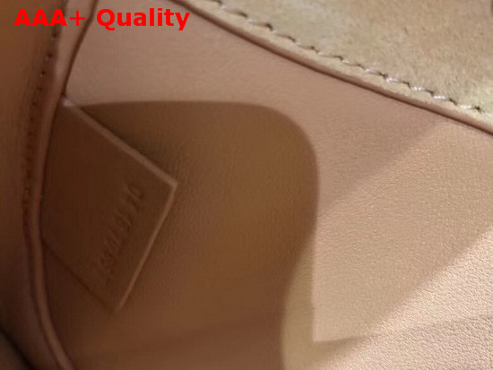 Chloe Small Tess Bag in Nude Shiny and Suede Calfskin Replica