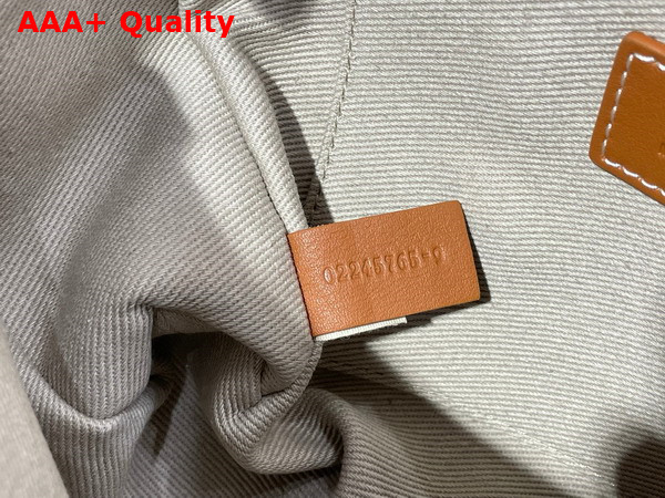 Chloe Small Woody Tote Bag in Linen Soft Tan Replica