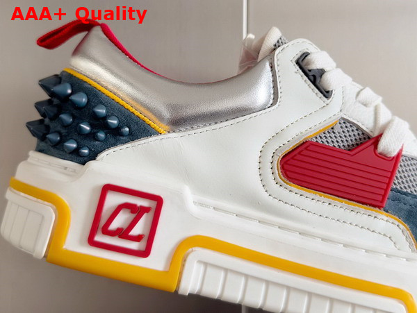 Christian Louboutin Astroloubi Sneaker in Titan Calf Leather Replica