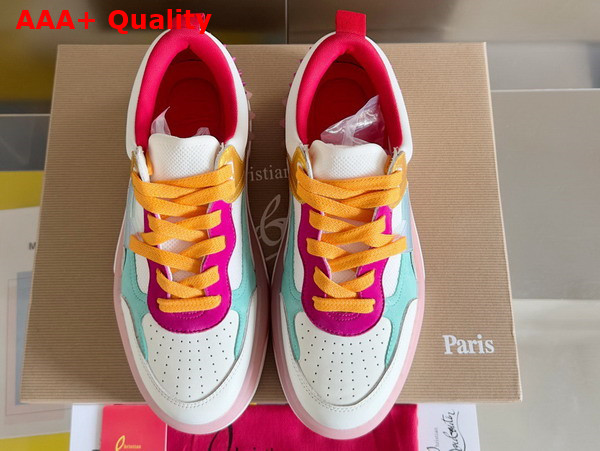 Christian Louboutin Astroloubi Women Sneaker in Kismet Calf Leather Replica