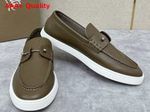Christian Louboutin Chambeliboat Shoes in Silex Calf Leather for Men Replica