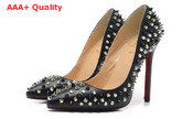 Christian Louboutin Fifi Spikes Black for Sale