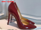 Christian Louboutin Iriza Patent 100mm Red Patent Leather Replica