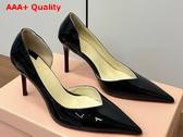 Christian Louboutin Iriza Pump 85mm Pump Black Patent Calf Leather Replica