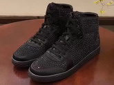 Christian Louboutin Loubikick Sneaker Boot with Strass Black For Sale