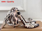 Christian Louboutin Miss Z Sandal Du Desert Leopard Crepe Satin Replica