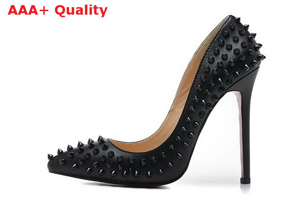 Christian Louboutin Pigalle Spikes Black for Sale