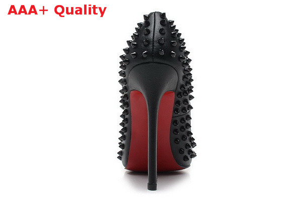 Christian Louboutin Pigalle Spikes Black for Sale