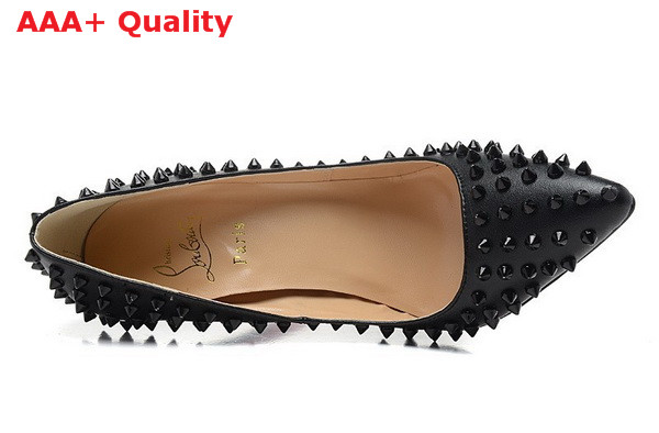 Christian Louboutin Pigalle Spikes Black for Sale