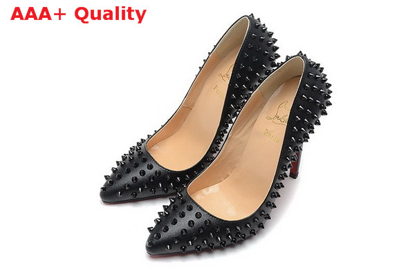 Christian Louboutin Pigalle Spikes Black for Sale