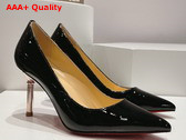 Christian Louboutin Pump in Black Patent Leather Replica