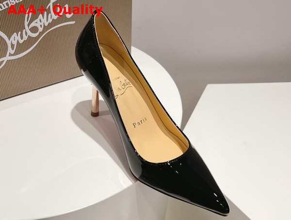 Christian Louboutin Pump in Black Patent Leather Replica