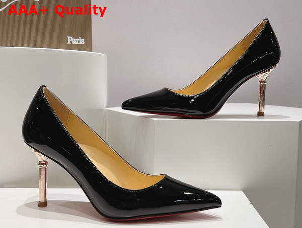 Christian Louboutin Pump in Black Patent Leather Replica