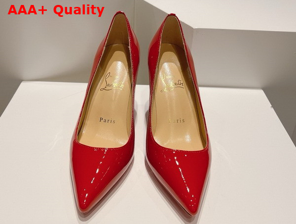 Christian Louboutin Pump in Red Patent Leather Replica