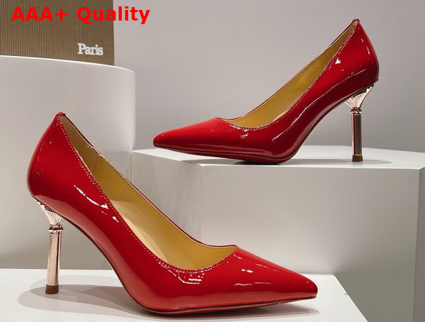 Christian Louboutin Pump in Red Patent Leather Replica