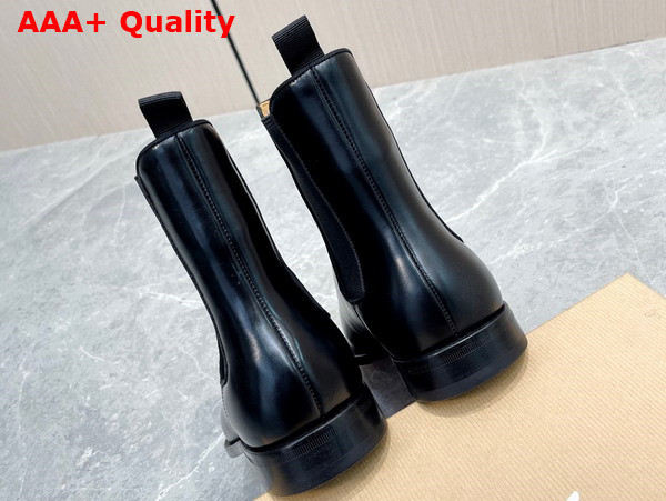Christian Louboutin Samson Ankle Boot in Black Calf Leather Replica