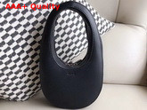 Coperni Mini Swipe Bag in Black Leather Replica