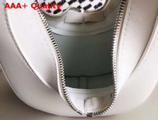 Coperni Mini Swipe Bag in White Leather Replica