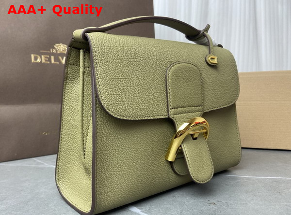 Delvaux Brillant Tempo Small Argile Allure Calf Leather Replica