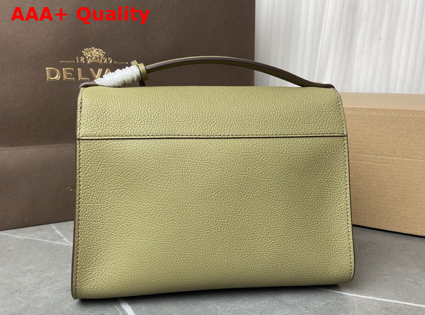 Delvaux Brillant Tempo Small Argile Allure Calf Leather Replica