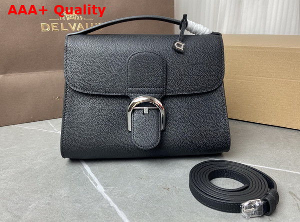 Delvaux Brillant Tempo Small Black Allure Calf Leather Replica